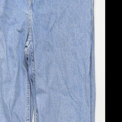 Womens UK Size 8 H&M Regular Fit Mom Blue Jeans
