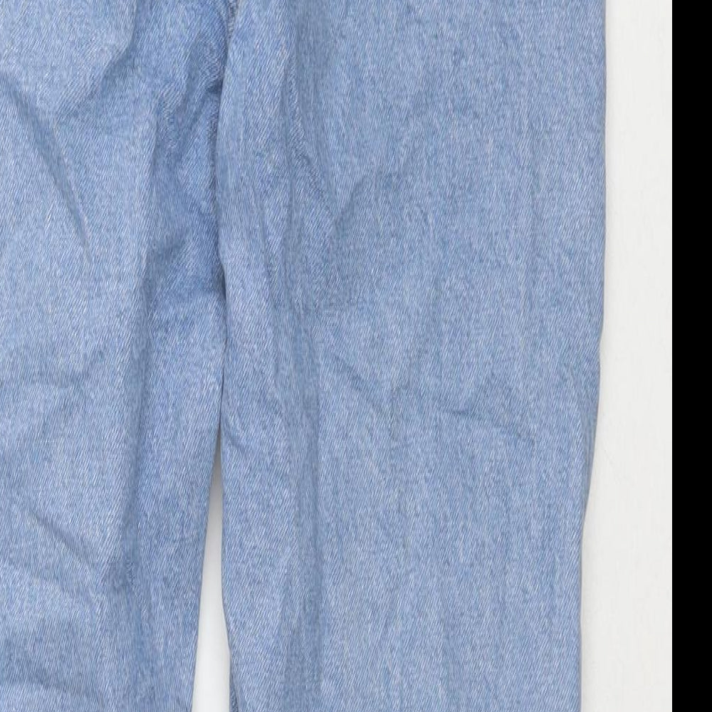 Womens UK Size 8 H&M Regular Fit Mom Blue Jeans