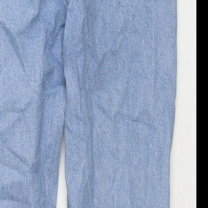 Womens UK Size 8 H&M Regular Fit Mom Blue Jeans