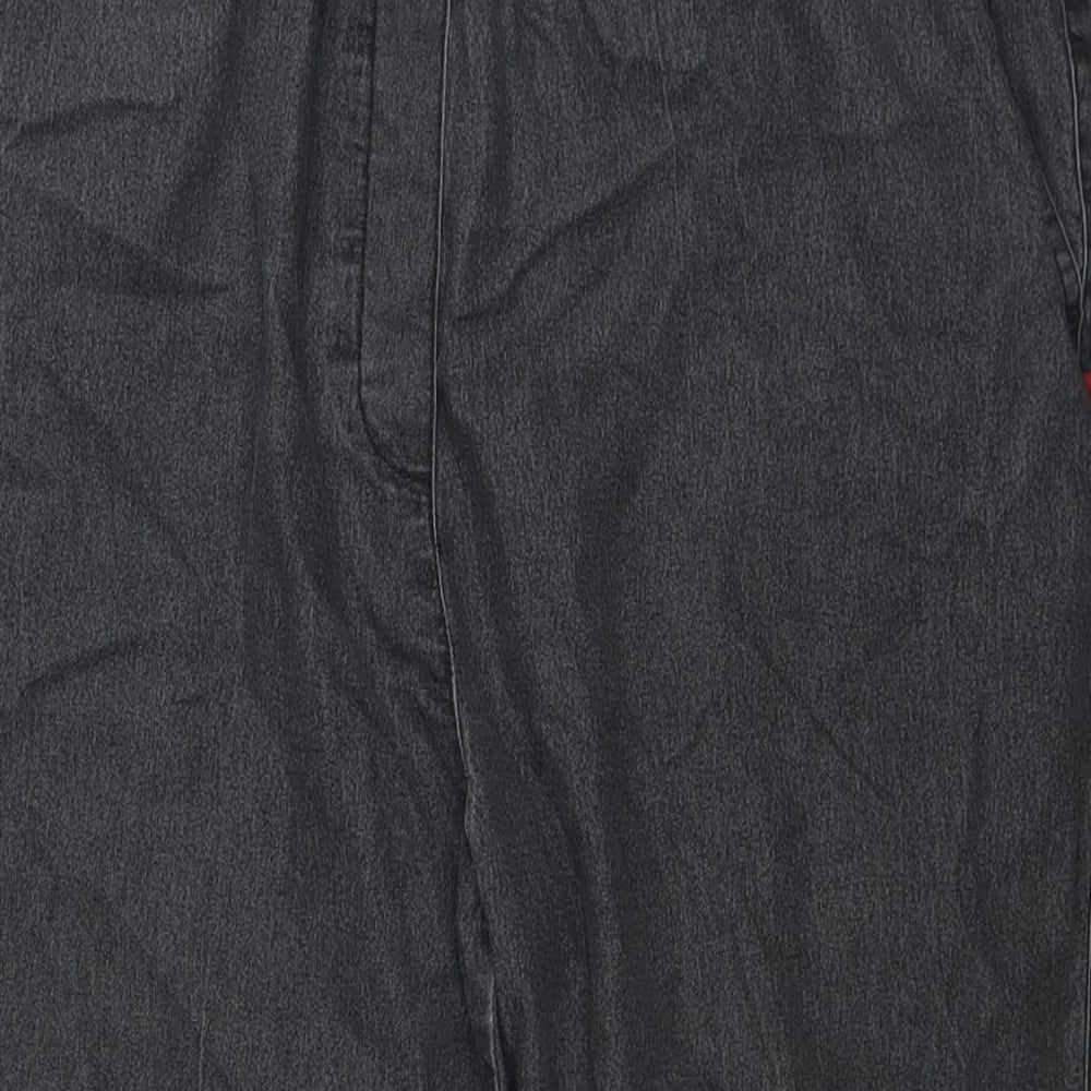 Mian Womens Grey Cotton Capri Jeans Size 24 L20 in Regular