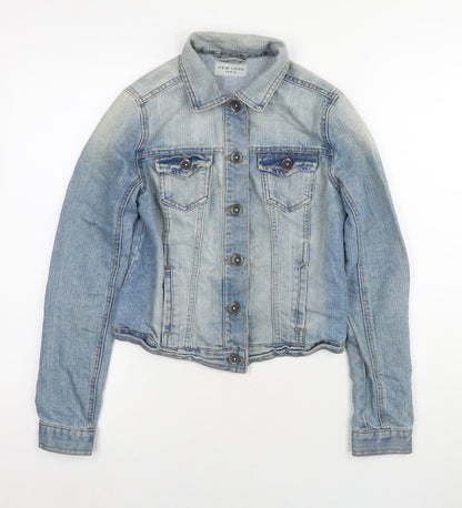 Womens UK Size 8 New Look Blue Jacket