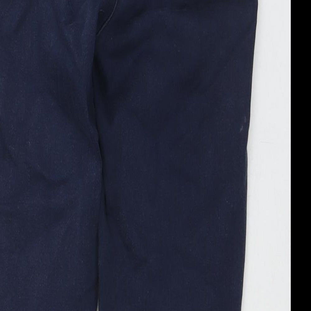 Gap Womens Blue Cotton Cropped Jeans Size 8 L26 in Regular Zip