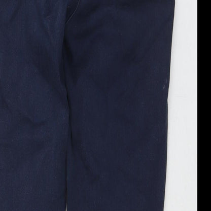 Gap Womens Blue Cotton Cropped Jeans Size 8 L26 in Regular Zip