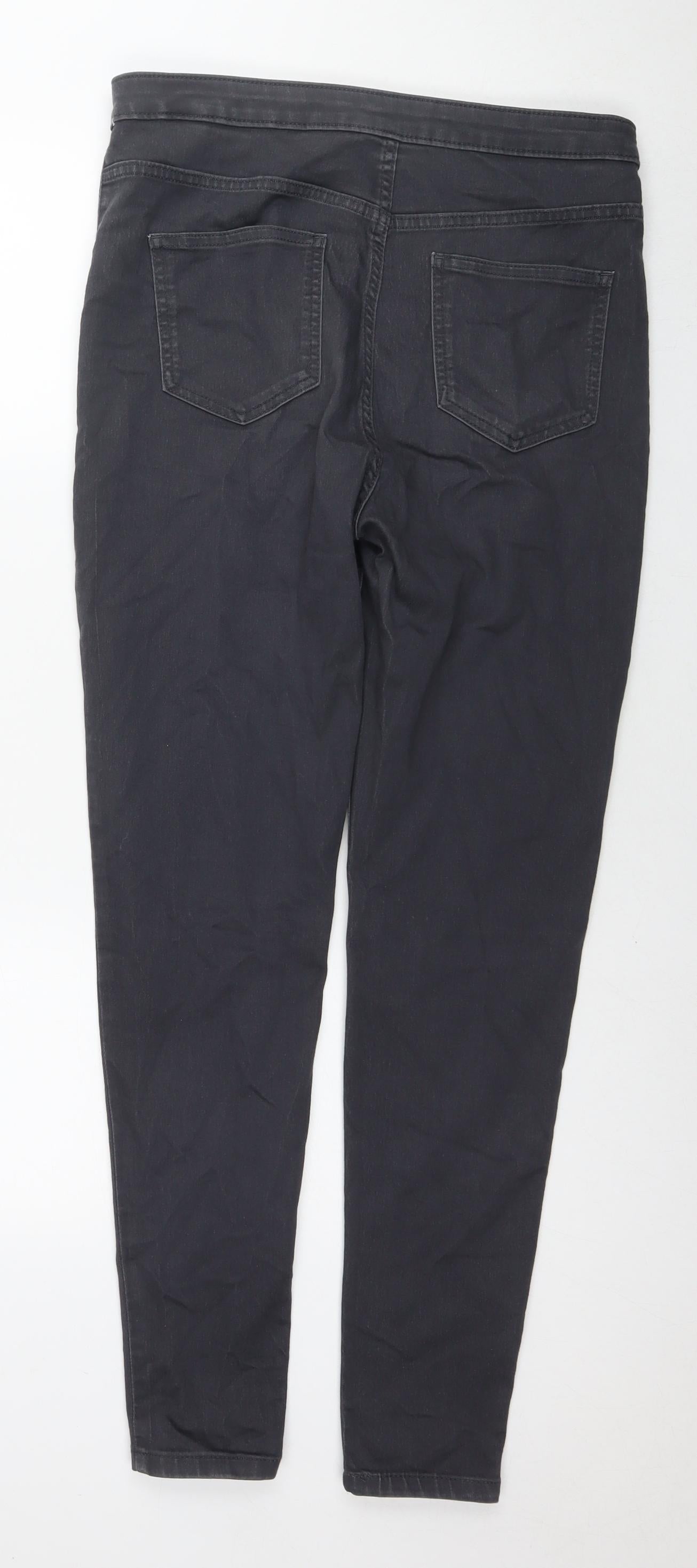 Womens UK Size 16 Marks and Spencer Regular Fit Skinny Grey Jeans