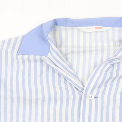 Womens UK Size L St Michael White Basic Button-Up