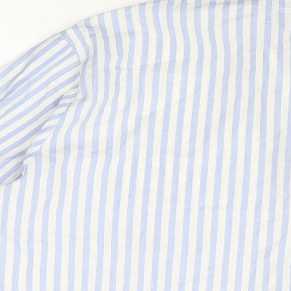 Womens UK Size L St Michael White Basic Button-Up