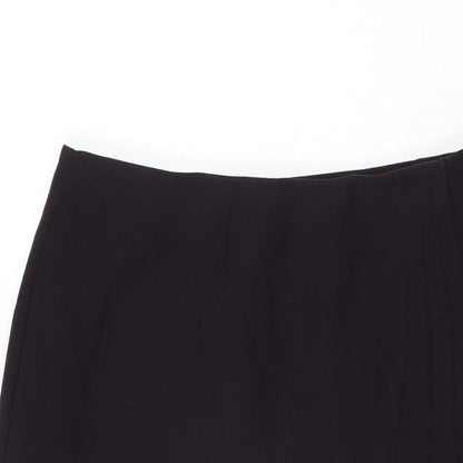 Marks and Spencer Womens Purple Polyester Swing Skirt Size 16