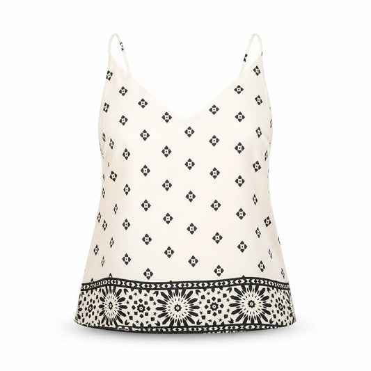 Womens UK Size M H&M Ivory Camisole Button-Up