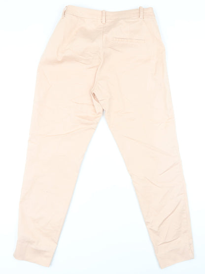 Womens UK Size 10 H&M Regular Fit  Pink Trousers