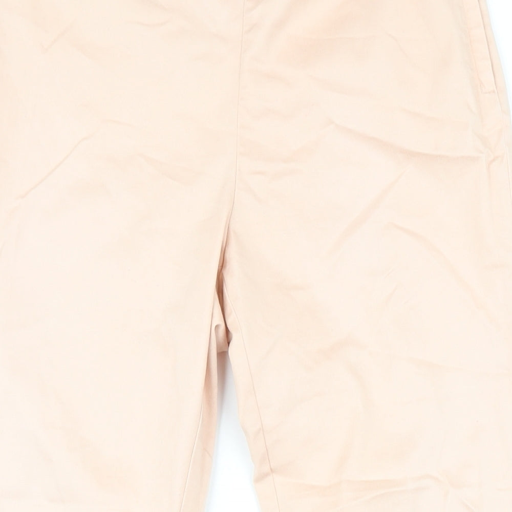Womens UK Size 10 H&M Regular Fit  Pink Trousers