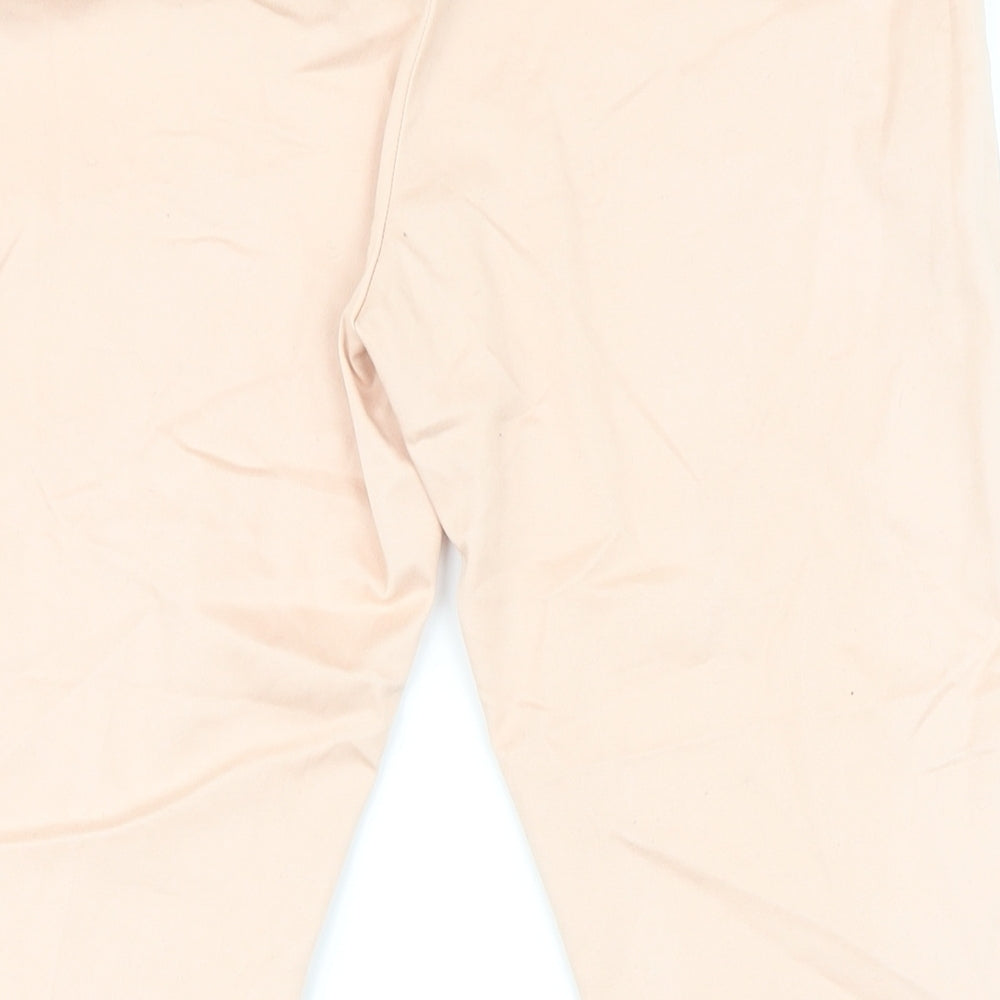 Womens UK Size 10 H&M Regular Fit  Pink Trousers