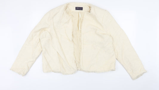 Womens UK Size 18 Marks and Spencer Ivory Jacket