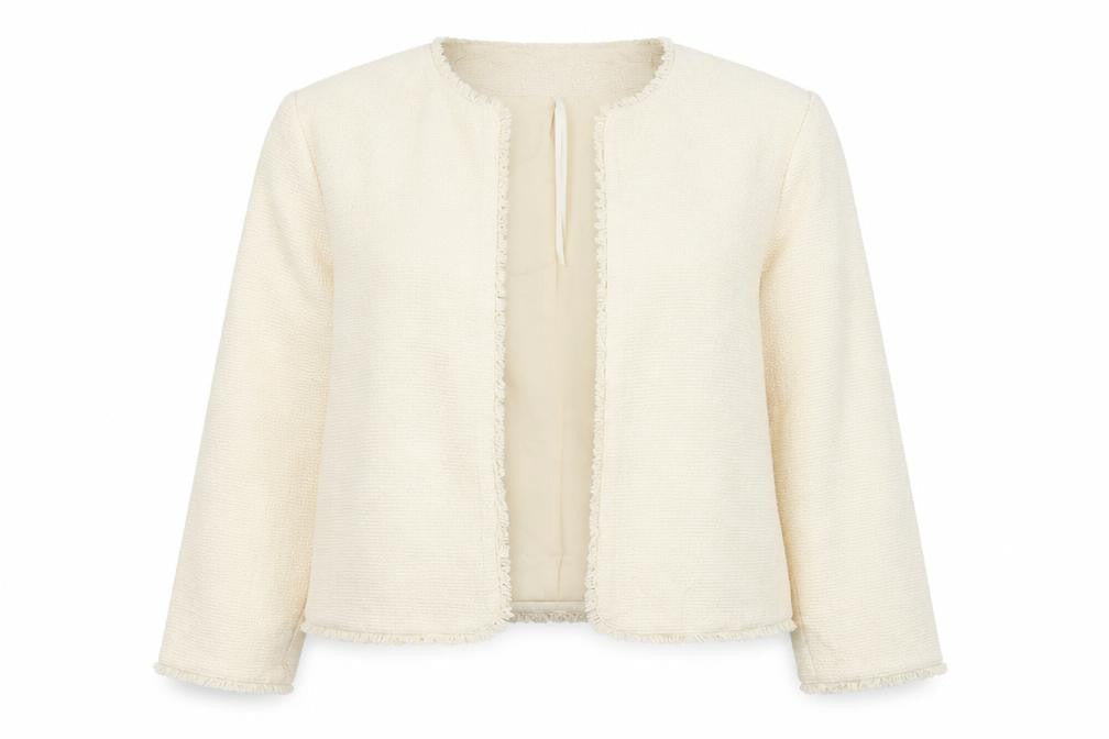 Womens UK Size 18 Marks and Spencer Ivory Jacket