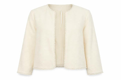 Womens UK Size 18 Marks and Spencer Ivory Jacket