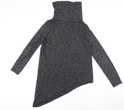 Womens UK Size 10 New Look Grey Pullover Jumper