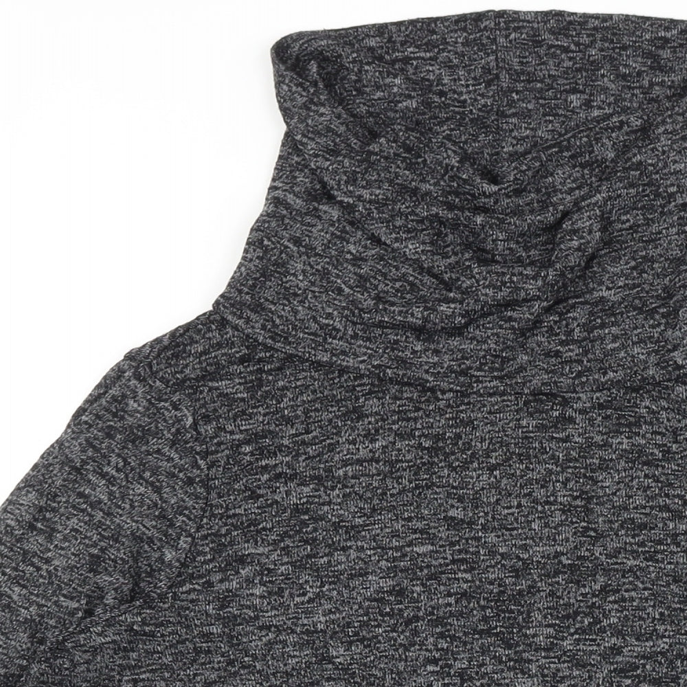 Womens UK Size 10 New Look Grey Pullover Jumper