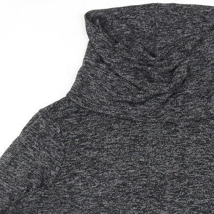 Womens UK Size 10 New Look Grey Pullover Jumper