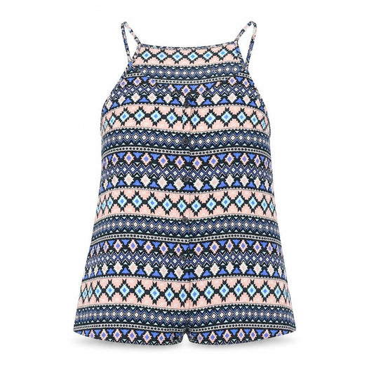 Divided by H&M Womens Multicoloured Viscose Basic Button-Up Size 6 Halter