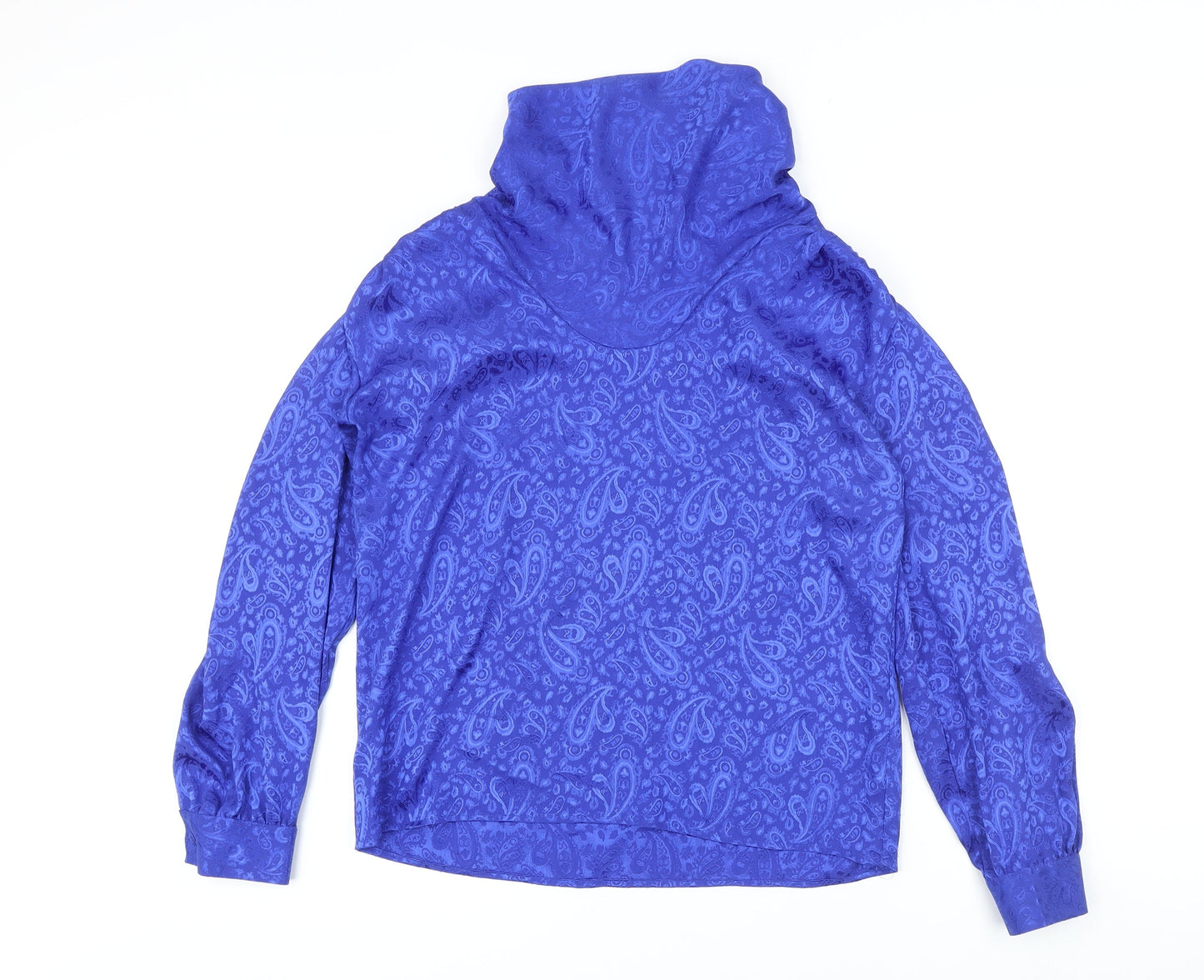 Womens UK Size 10 St Michael Blue Basic Button-Up