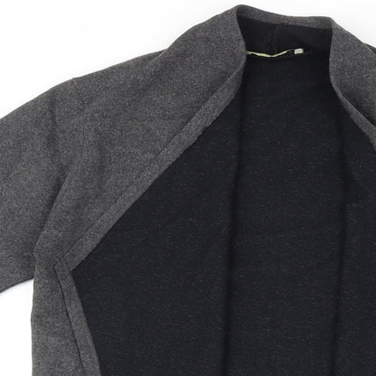 Womens UK Size 8 innocence Grey Cardigan Jumper