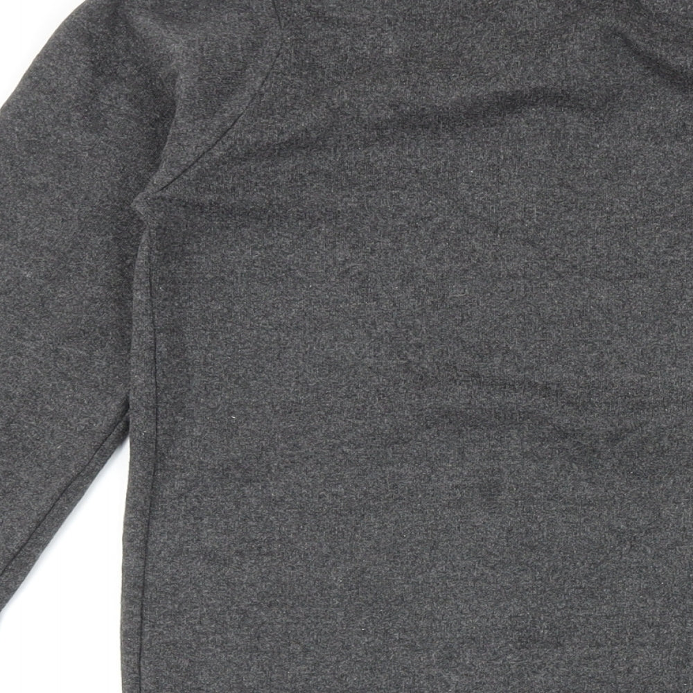 Womens UK Size 8 innocence Grey Cardigan Jumper