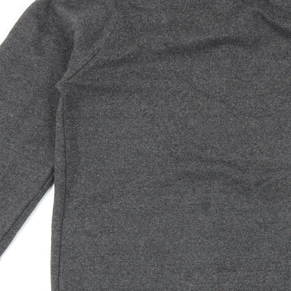 Womens UK Size 8 innocence Grey Cardigan Jumper