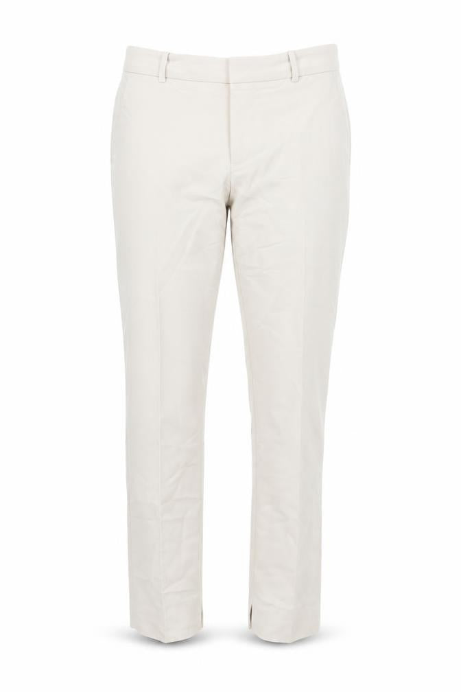 Womens UK Size M Zara Regular Fit  Beige Trousers