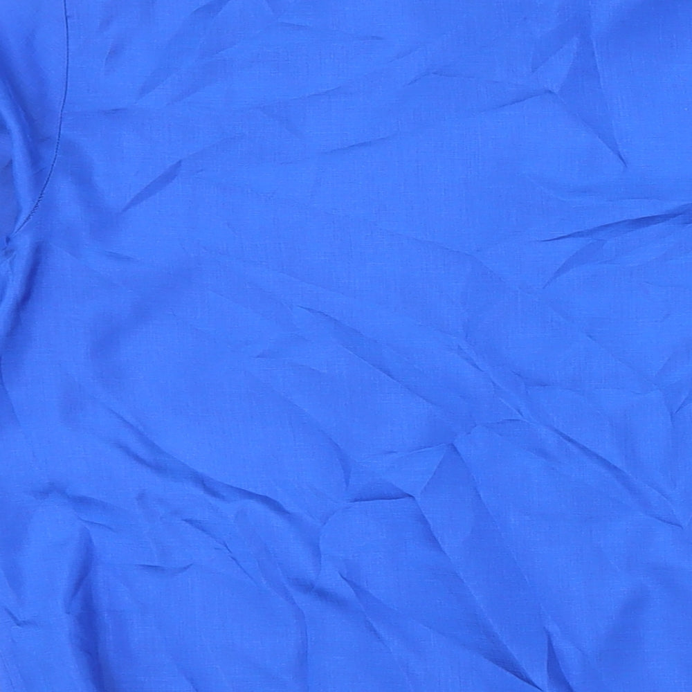 Womens UK Size 12 St Michael Blue Basic Button-Up