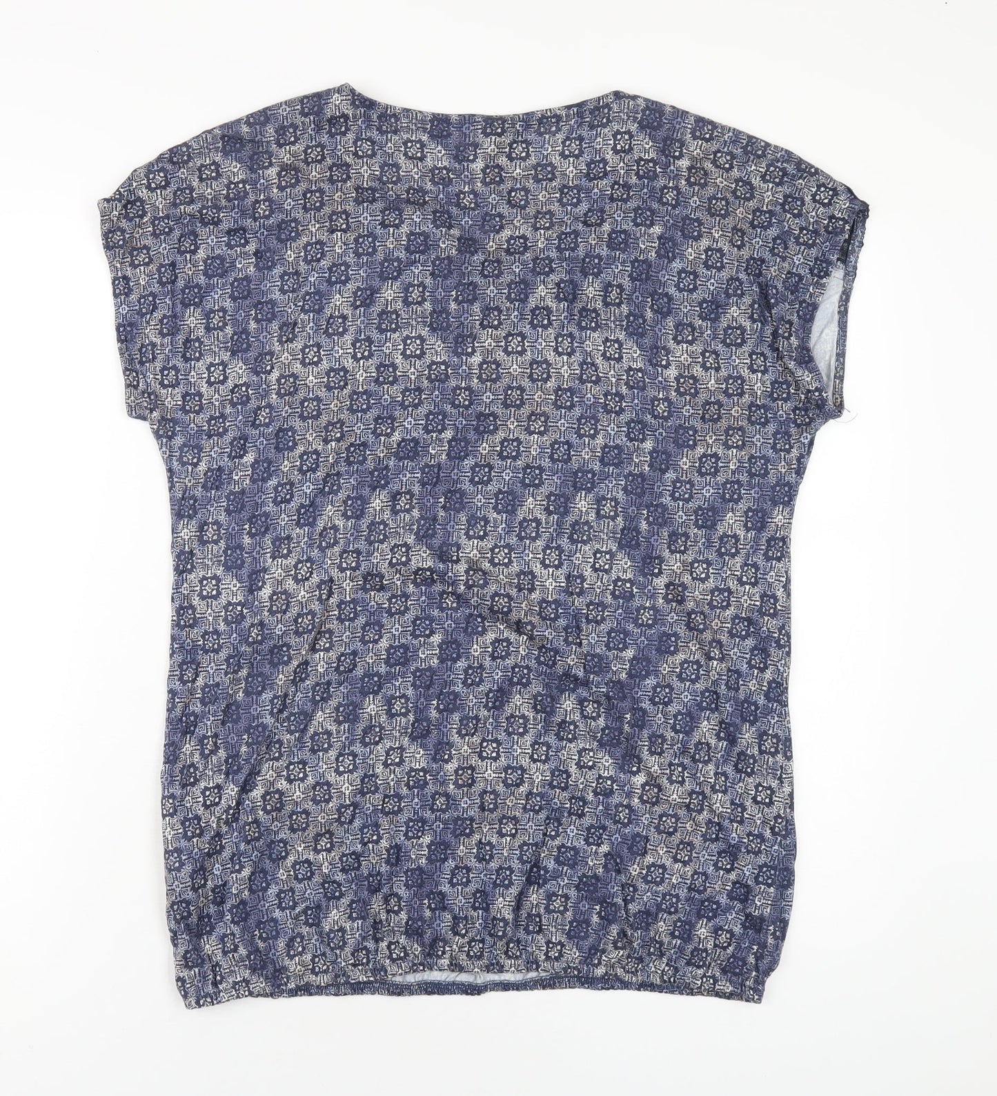 Womens UK Size XL TOM TAILOR Blue Basic T-Shirt