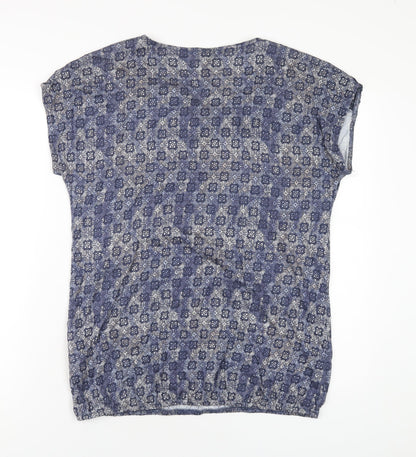 Womens UK Size XL TOM TAILOR Blue Basic T-Shirt