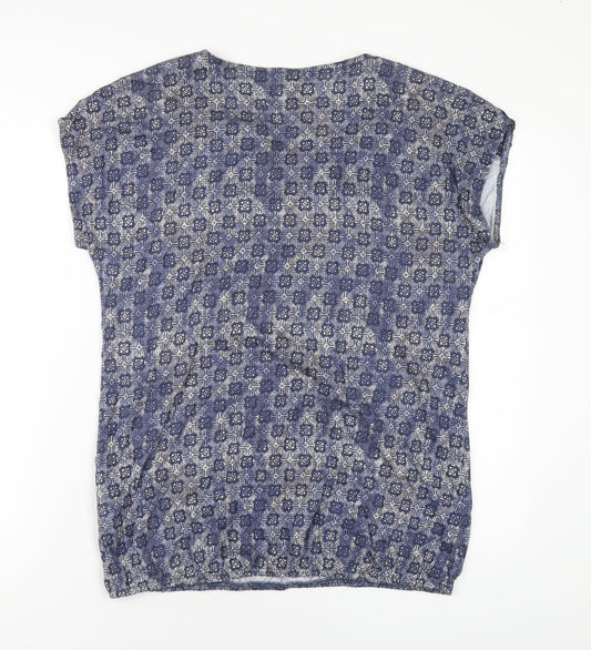 Womens UK Size XL TOM TAILOR Blue Basic T-Shirt