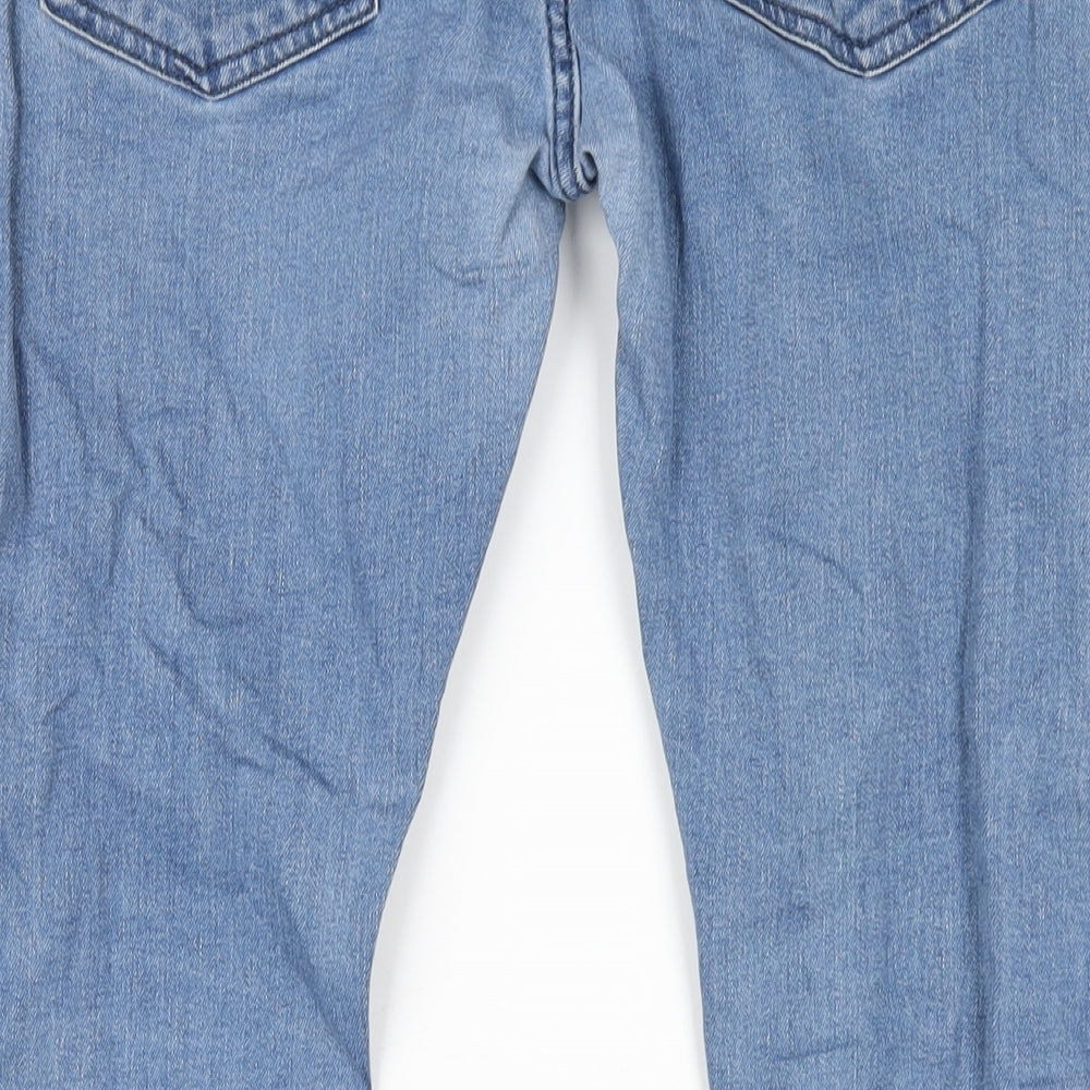 Mens UK Size 30 in Topman Regular Fit Skinny Blue Jeans