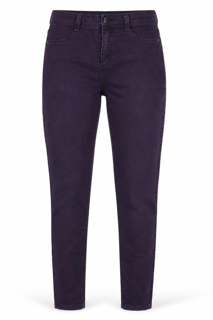 Womens UK Size 10 Dorothy Perkins Regular Fit Skinny Purple Jeans