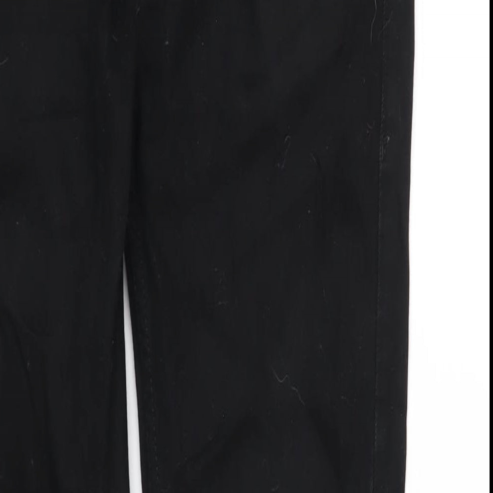 Mens UK Size 30 in Topman Regular Fit Skinny Black Jeans