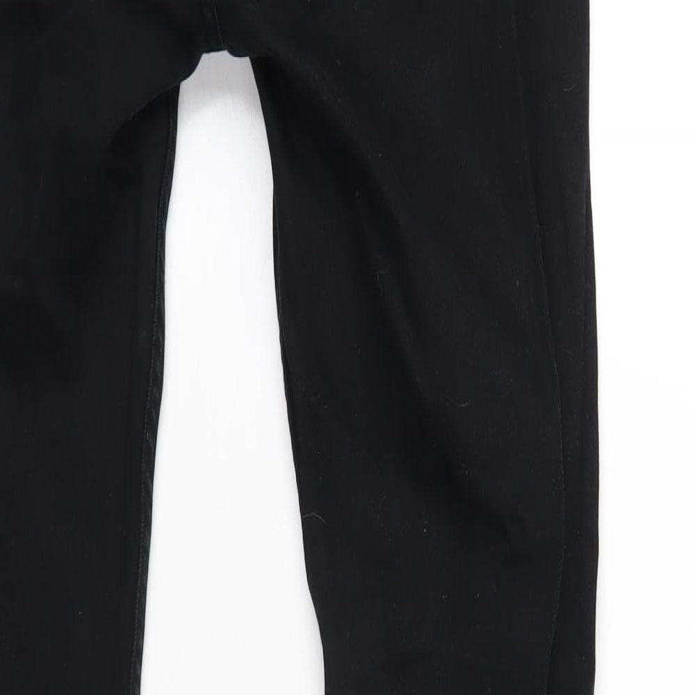 Mens UK Size 30 in Topman Regular Fit Skinny Black Jeans