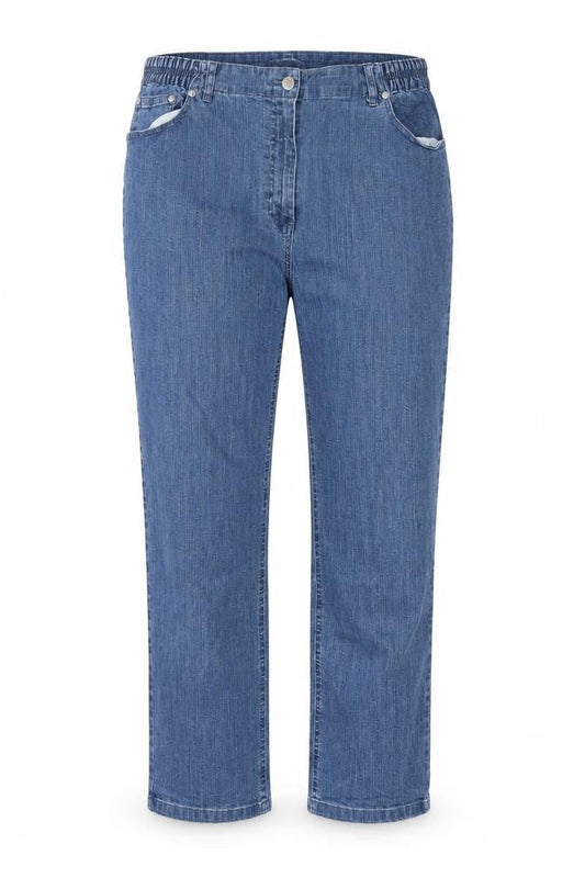 Womens UK Size 36 in Damart Regular Fit Straight Blue Jeans