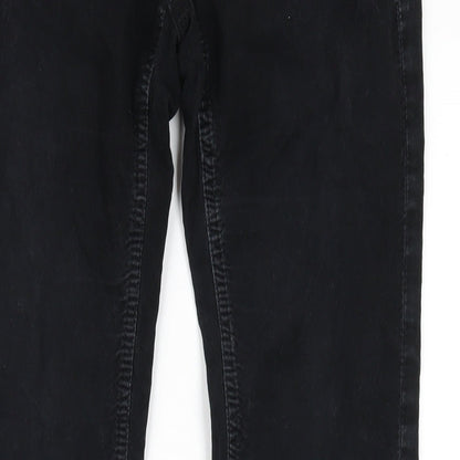 Womens UK Size 27 in Drykorn Slim Fit  Black Trousers