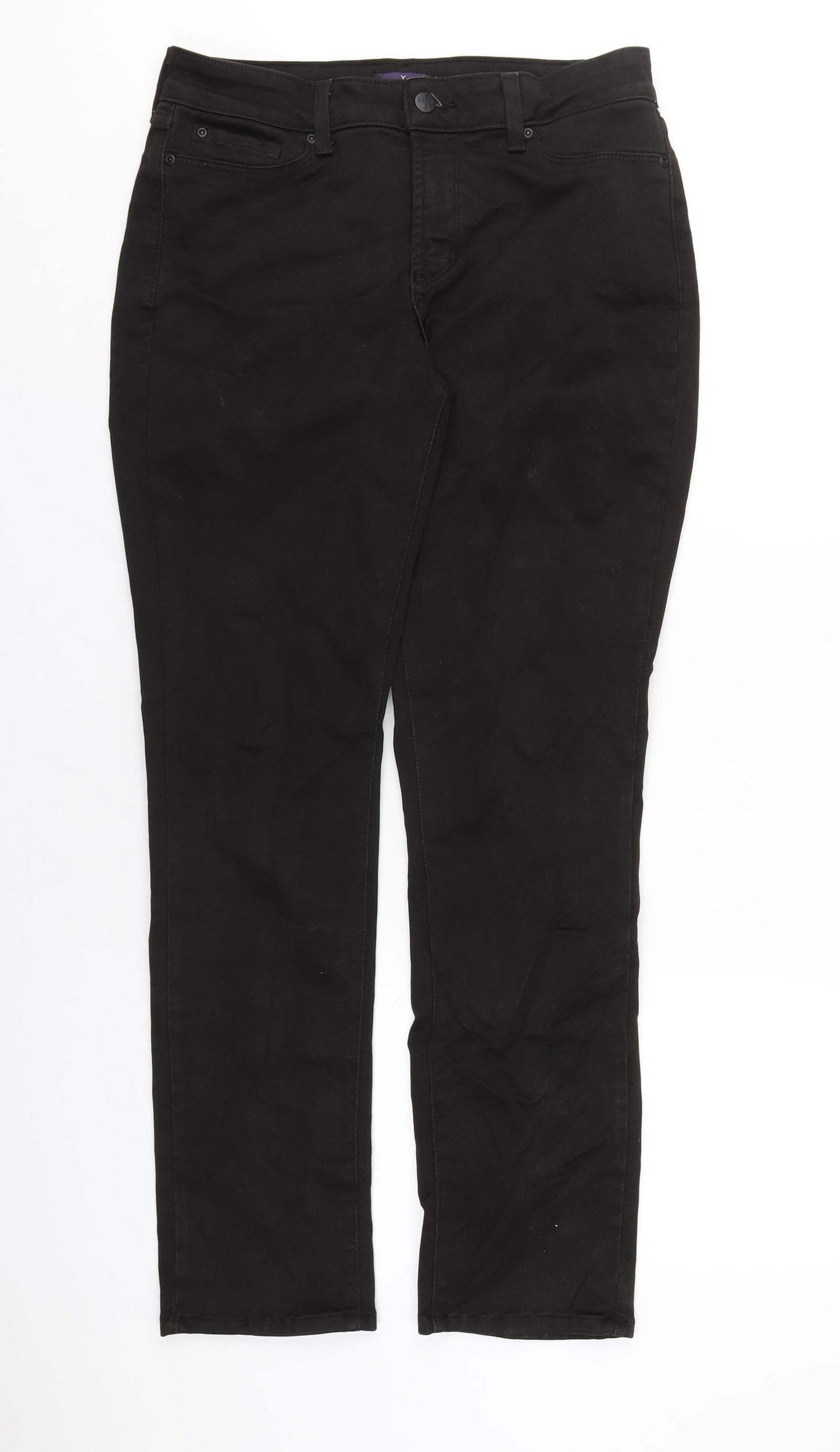 Womens UK Size 8 NYJD Regular Fit Jegging Black Jeans