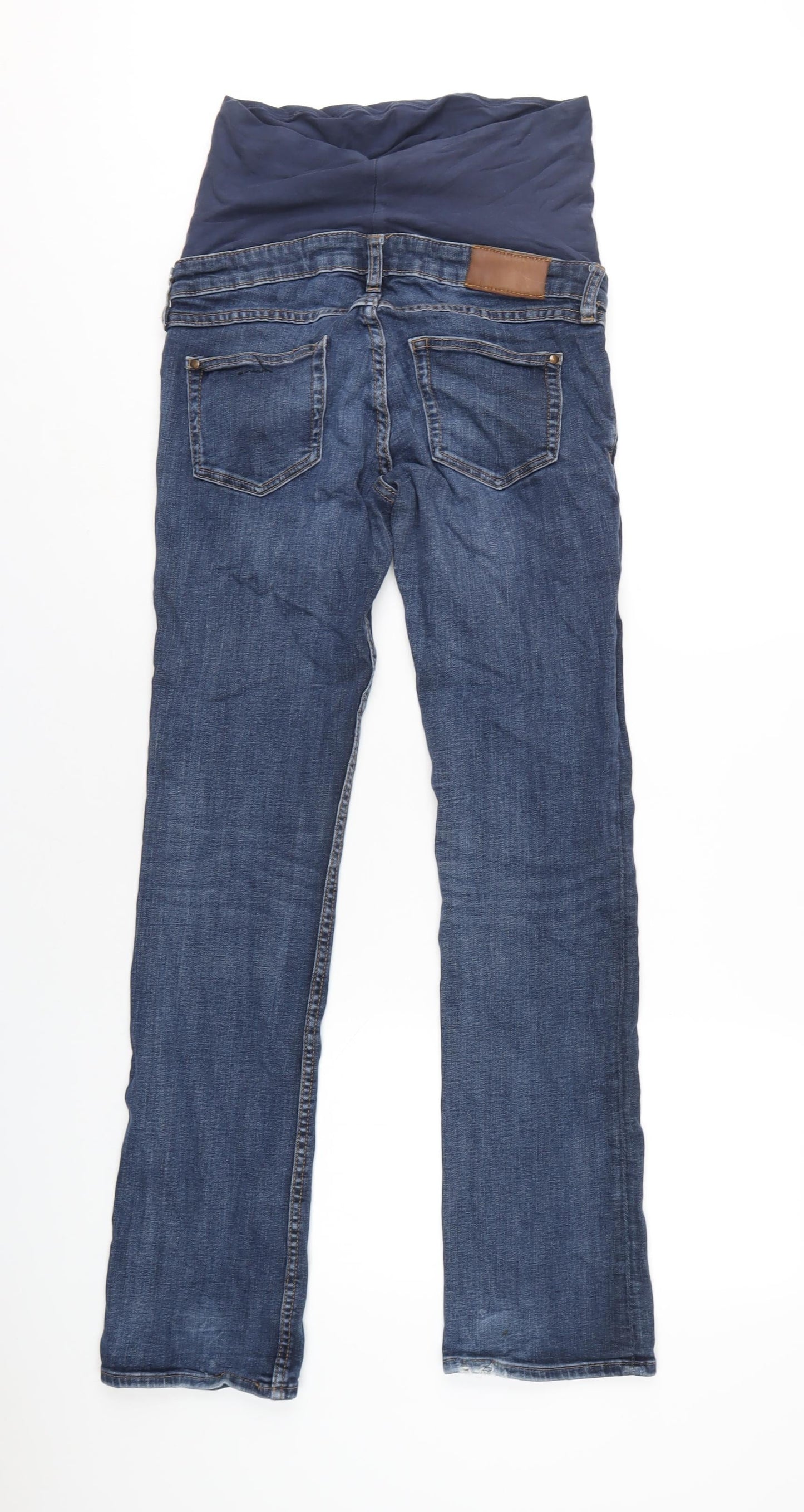 Womens UK Size 8 H&M Regular Fit Straight Blue Jeans