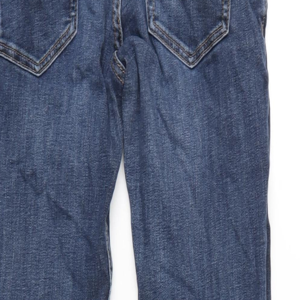 Womens UK Size 8 H&M Regular Fit Straight Blue Jeans