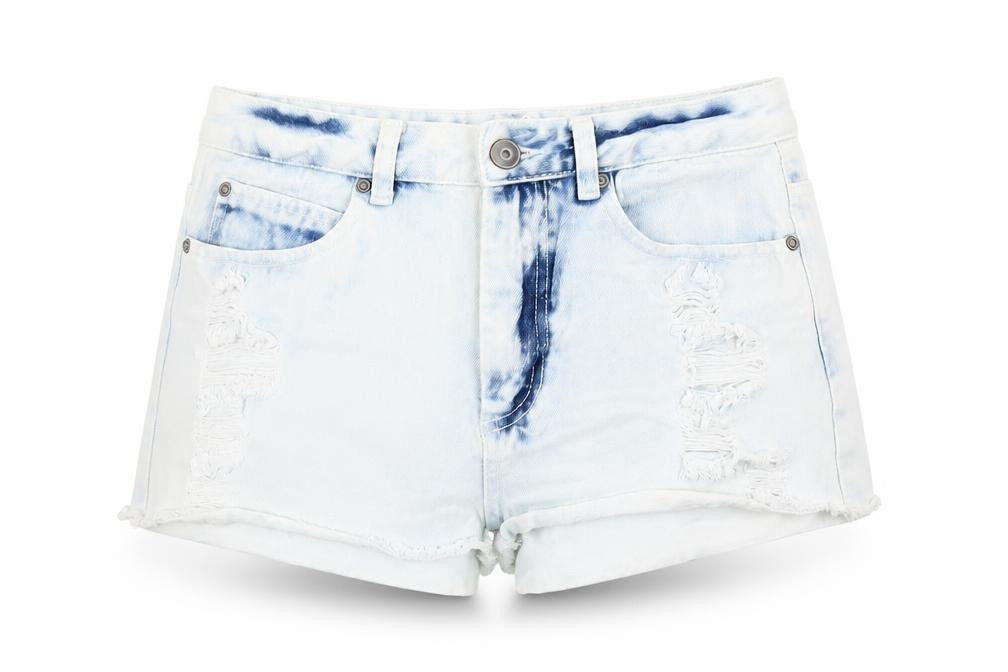 Womens UK Size 26 in Denim & Co. Regular Fit Hot Pants Shorts