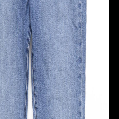 Womens UK Size 29 in H&M Regular Fit Skinny Blue Jeans