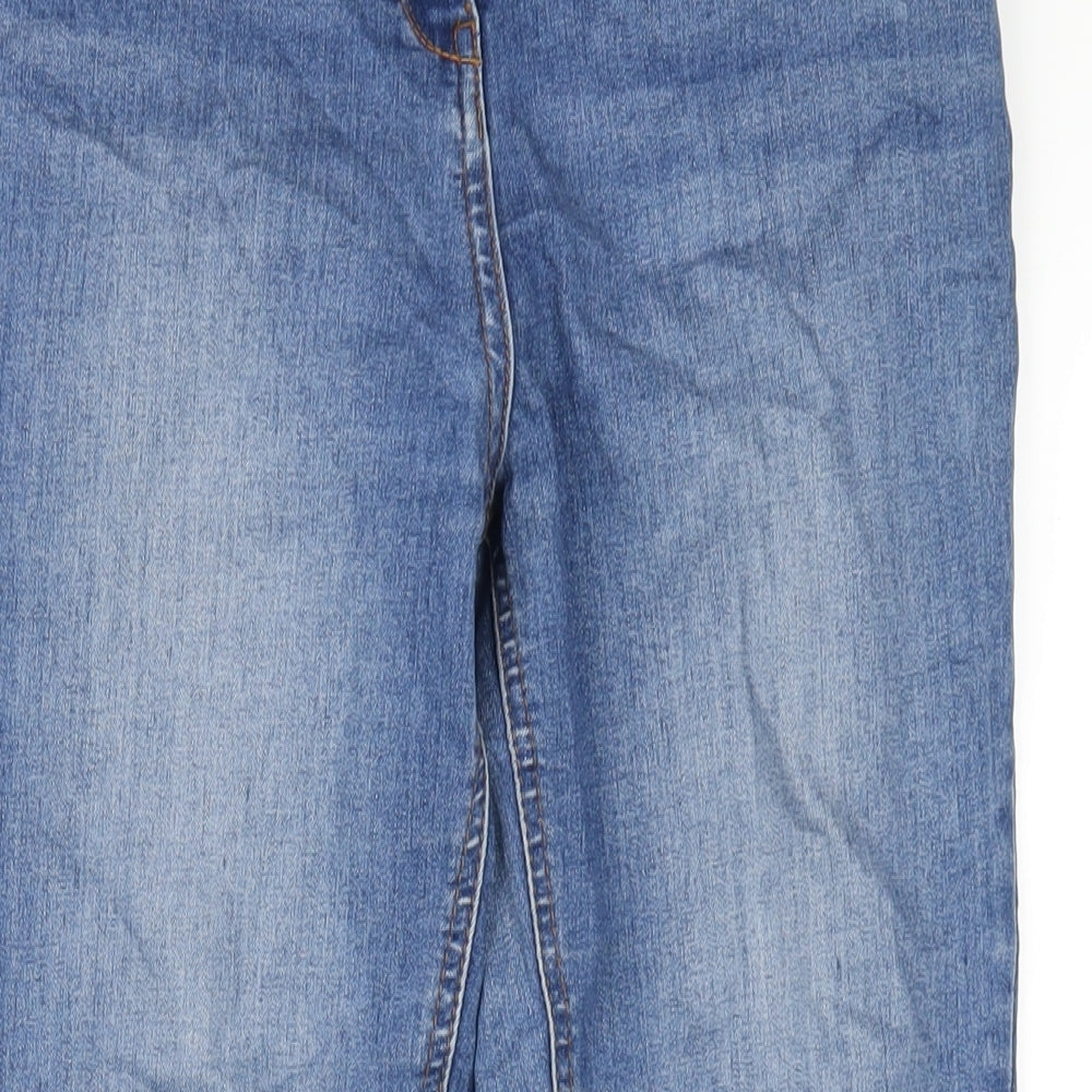 Womens UK Size 12 Papaya Regular Fit Skinny Blue Jeans