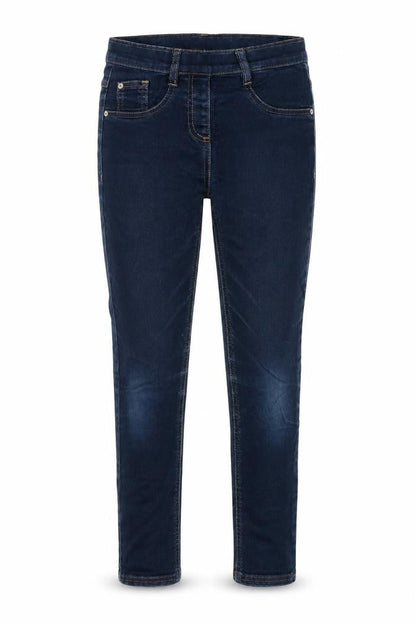 Next Girls Blue Cotton Jegging Jeans Size 11 Years L27 in Regular Pullover