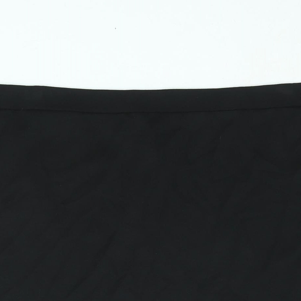 So Fabulous Womens Black Viscose Straight & Pencil Skirt Size 26