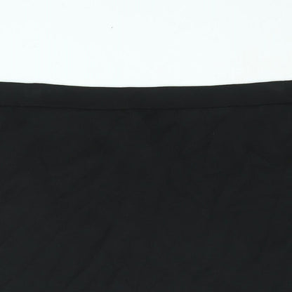 So Fabulous Womens Black Viscose Straight & Pencil Skirt Size 26