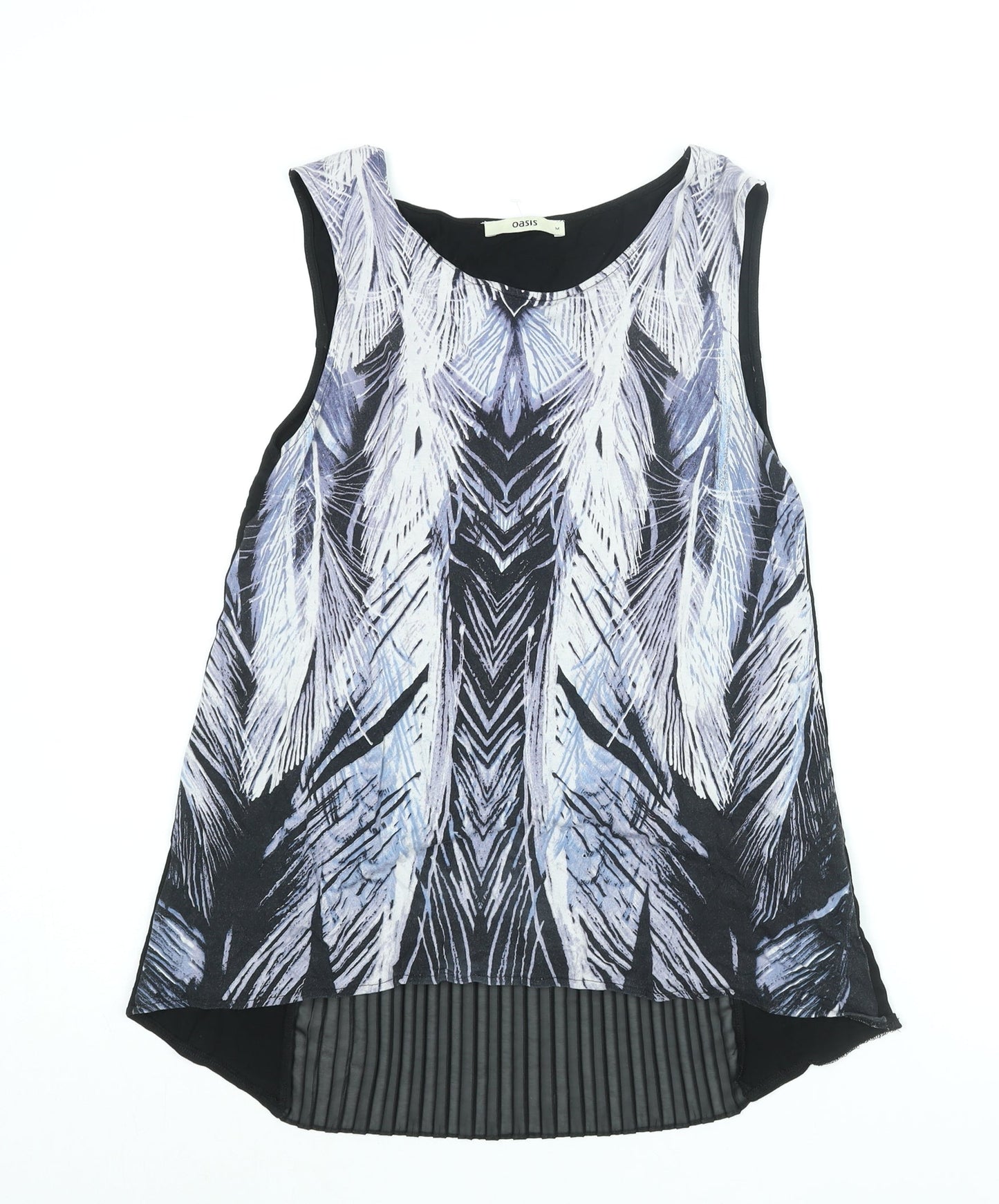 Womens UK Size M Oasis Multicoloured Camisole Blouse