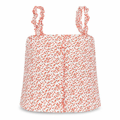 Womens UK Size 10 Topshop Red Camisole Blouse