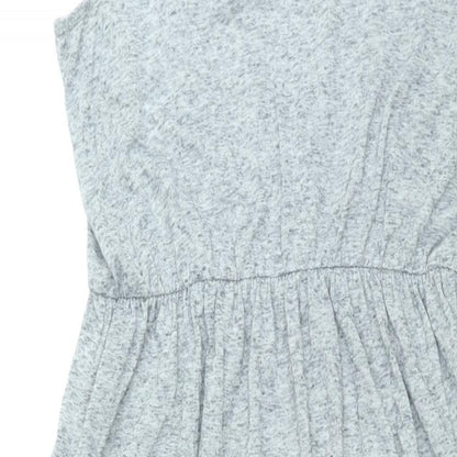 Divided by H&M Womens Grey Polyester Maxi Size L Scoop Neck Pullover