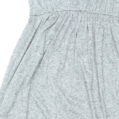 Divided by H&M Womens Grey Polyester Maxi Size L Scoop Neck Pullover